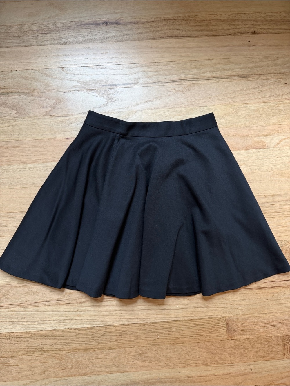 Alice + Olivia Black Circle Skirt - Flowy Skater Silhouette